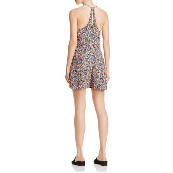 Rebecca Taylor Romper 6 Silk Confetti Floral Print Luxury Spring Summer Party - Picture 6 of 10